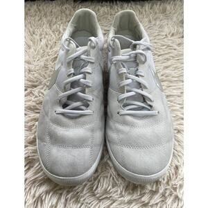 Nike Tiempo Premier 2 Sala IC Pure Platinum  Indoor Soccer Shoes Size 11